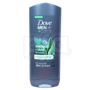 DBW400MMS, Dove Body Wash 400ml Men Mineral & Sage, 8710908690785