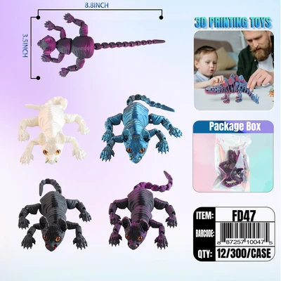 FD47, 3D Printed Cat 8.8“ x 3.5", 887257100475