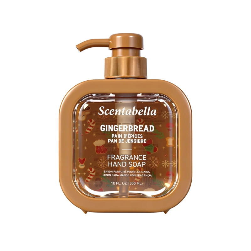 Scentabella Hand Soap 10oz/300ml Holiday Gingerbread