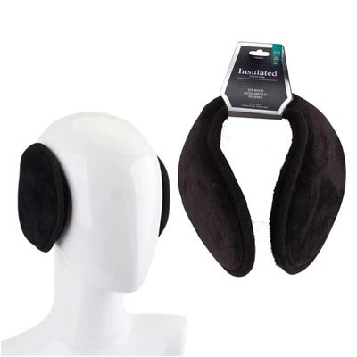 14008, Insulated Ear Muff Behind Head Black Only, 191554140080
