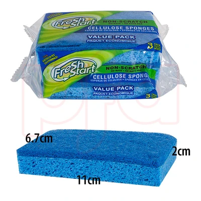 32220, Fresh Start Non-Scratch Sponge 3Pack, 191554322202