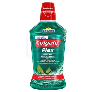 CMW500G, Colgate Plax Mouthwash 500ml Fresh Mint Green, 8850006304839
