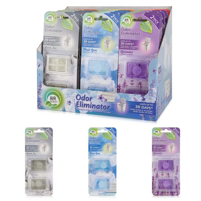 Air Fusion Bin Freshener 2 Pack 0.17oz w/PDQ