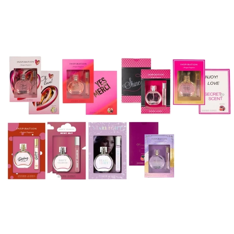 Women's 2pcs Set MINI ASSORTED CASE 1.7fl.oz+0.34fl.oz EDP