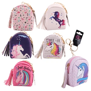 81056, CC Keychain Coin Purse Leather Unicorn, 191554810563