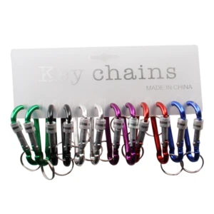 81027, Keychain Metal Clip Carabiner, 191554810270