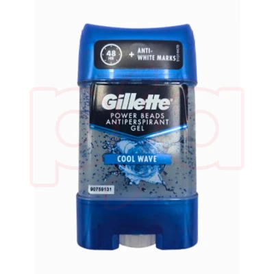 GD75CW, Gillette AP Gel  powerbeads Deodorant stk  75 ml Cool Wave, 702018913374