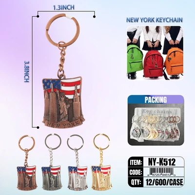 NY-K512, NY key chain, 887257945120