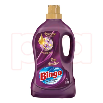 BIN-L3000R, Bingo Liquid Laundry Detergent 3L Repair (101oz) 50006947, 8690536923885