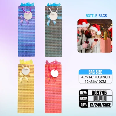 BG9745, Bottle Bags Ast.4-Style, 887257198700