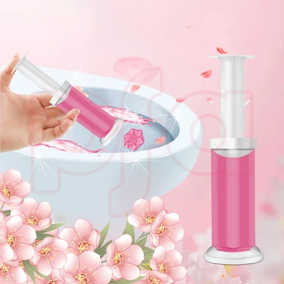 60124, Toilet Cleaning Gel 1 Pack Clean Floral Scent 1.61oz with 14 Stamps - Air Fusion, 191554601246