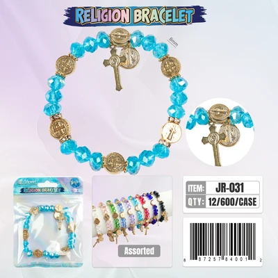 JR-031, Crystal Religion Bracelet, 887257840012