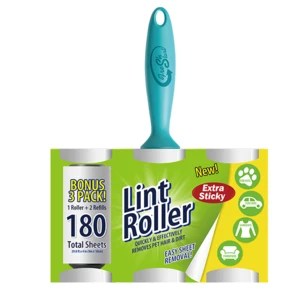 44105, Fresh Start Lint Roller 180SH 3PK HD, 191554441057