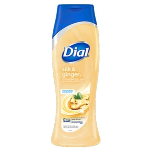 DBW14SG, Dial Body Wash 16oz Silk & Ginger, 017000191119