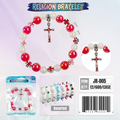 JR-005, Crystal Religion Bracelet, 887257840012