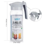 33321, Splash Glass Jug with Lid and Handle 50.72oz, 191554333215