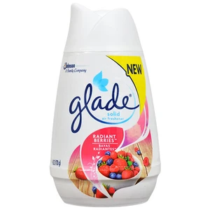 GS6RB, Glade 6oz Solid Air Freshener Radiant Berries, 046500724114