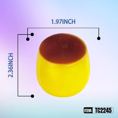 TC2245, Crunchy Squishy Pudding  1.97"x2.36", 887258042453