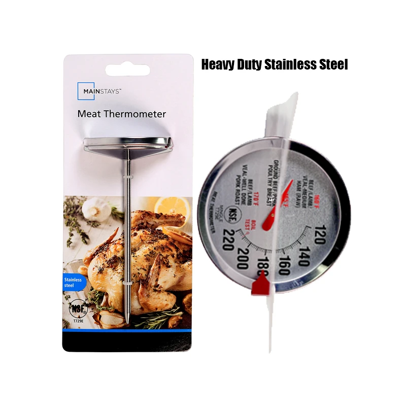 Mainstays Meat Thermometer Stainless Steel