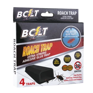 62006, Bolt Pest  4Pcs Roach Trap, 191554620063