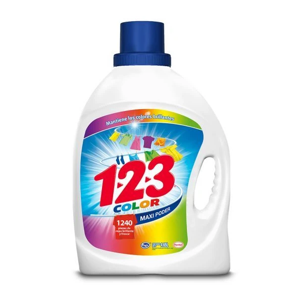 1L4.65C, 123 Liquid Detergent 4.65ltr Color, 024200046637