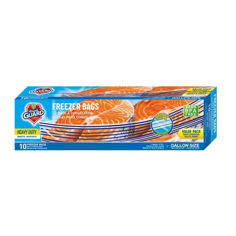 Fresh Guard Freezer Bag Gallon 10CT