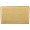AMS-431649.19, Amscan Plastic Tray 11"x18" Gold, 192937437988