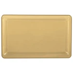 AMS-431649.19, Amscan Plastic Tray 11"x18" Gold, 192937437988
