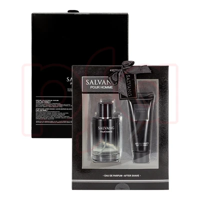 88786, Men's 2pcs Large Gift Set  SALVANG 3.4fl.oz/100mlEDP 2.8fl.oz/80ml After Shave, 191554887862