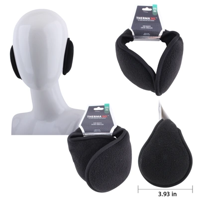 14007, Thermaxxx Ear muff Expandable Black Only, 191554140073