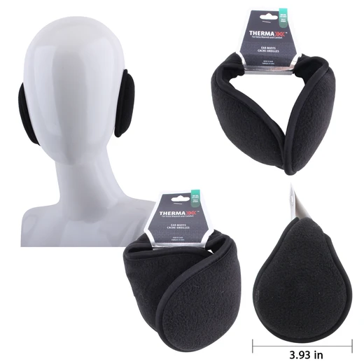 14007, Insulated Ear muff Expandable Black Only, 191554140073