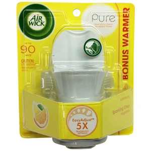 AWO2SC, Air Wick Oil 2PK + Warmer Sparkling Cirtus, 062338990545