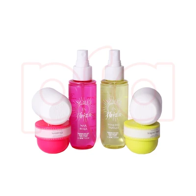 89514, Solo Toledo Tango/Mar Bella 4pcs Set 2× 3.4oz Body Mist 2×1.06.oz Body Cream, 191554895140