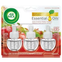 AWO3AC, Air Wick Oil 3PK Apple Cinnamon Medley, 062338833507
