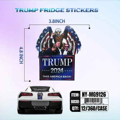 NY-MG9126, TRUMP MAGNET, 887257991264