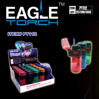 PT112, PLASTIC STRIGNT TORCH 25/300