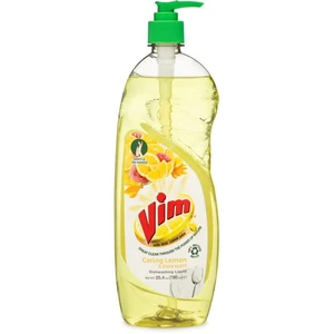 VIM25L, Vim Dish Liquid 25.4oz Lemon, 794522000029