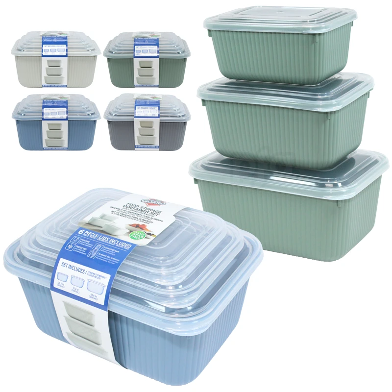 Fresh Guard Food Storage Container Set 3pcs