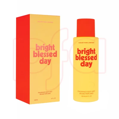 OD89899D, LIQUID KISS LIMITED Women's  Body Mist 8oz/236ml  Bright Blessed Day, 191554898998