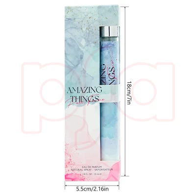 88898, Women's Eau de Parfum 1.18 oz/ 35 ml, 6 Scents Amazing Things/Darling Newyork/Elixir/Pouch For Her/Soft Cloud Ruby Sky/So Playful Travel Set - United Scents, 191554891210