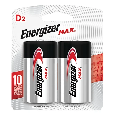 ERM2C, Energizer C 2 PACK ALKALINE Max USA 12/CS, 039800011367