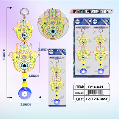 EV16-041, EVIL-EYE PROTECTION PENDANT, 887257860010