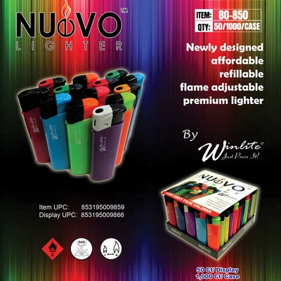 80-850, Winlite Lighter Nuevo Bright-Color-Assort  50/1000 41lb, 853195009859