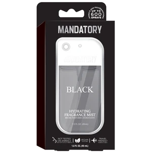 OL89924-BLACK, Mandatory Hydrating Fragrance Mist 1.5oz Black, 191554899247