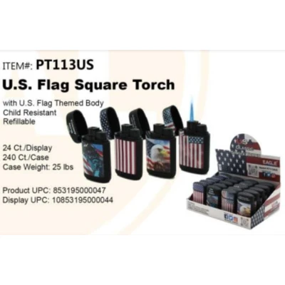 PT113US, EAGLE TORCH FLAG TORCH 20/240 25lb, 853195000047