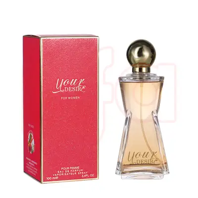 89012, Eau de Parfum 3.4 oz/100 ml Your Desire for Women - United Scents, 191554890121