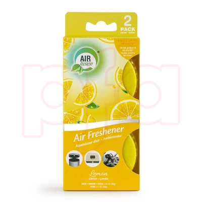 99901, Air Fusion Air Freshener Gel 2pk Lemon, 191554999015