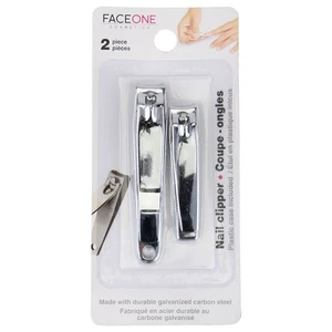 20010, FaceOne Nail Clipper 2PK, 191554200104