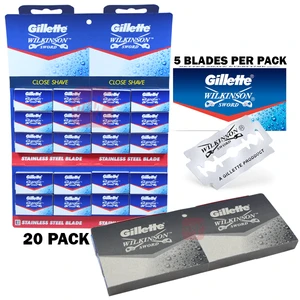GW5, Gillette Wilkinson Razor Blade 5CTx20 Card, 4902430786737