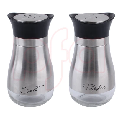 33023, Ideal Kitchen Salt & Pepper Shaker Stainless Steel, 191554330238
